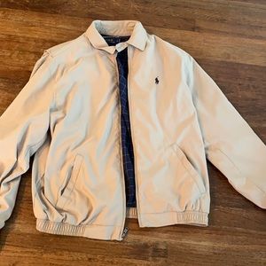 Men’s polo zip up jacket